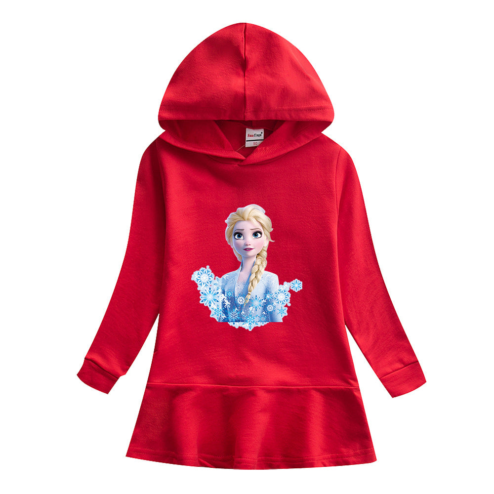 New Girl Dress Elsa Party Toddler Princess Costume Dress For Casual Wear Holiday