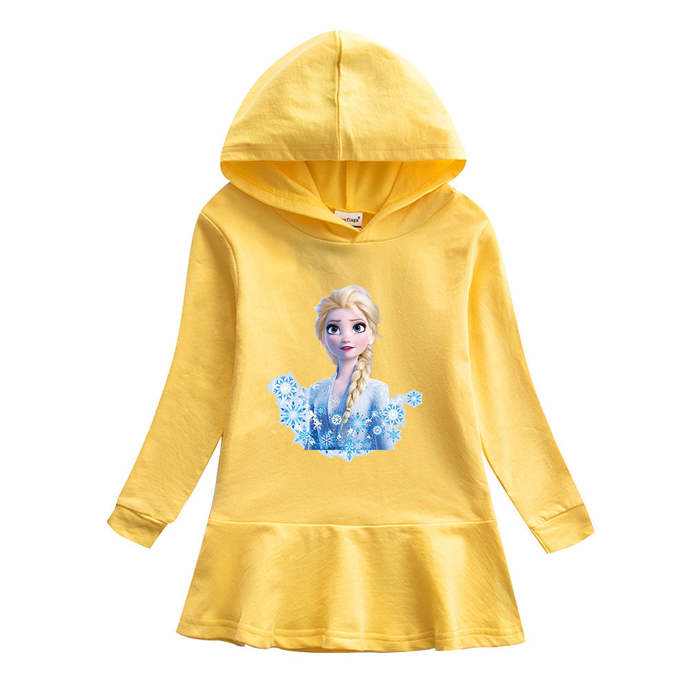 New Girl Dress Elsa Party Toddler Princess Costume Dress For Casual Wear Holiday