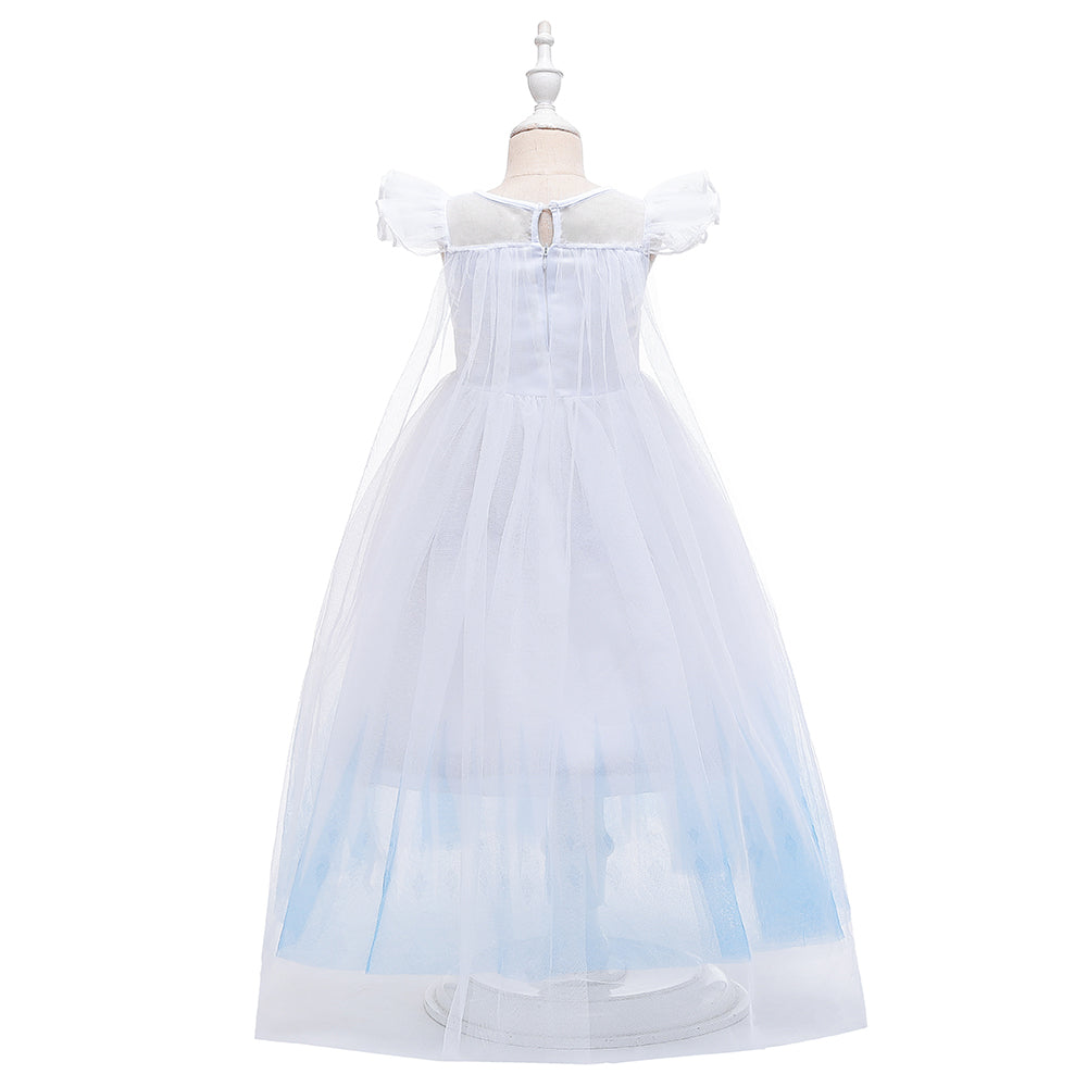 Frozen 2 Elsa Princess Girl Costume Dresses For Holiday Party