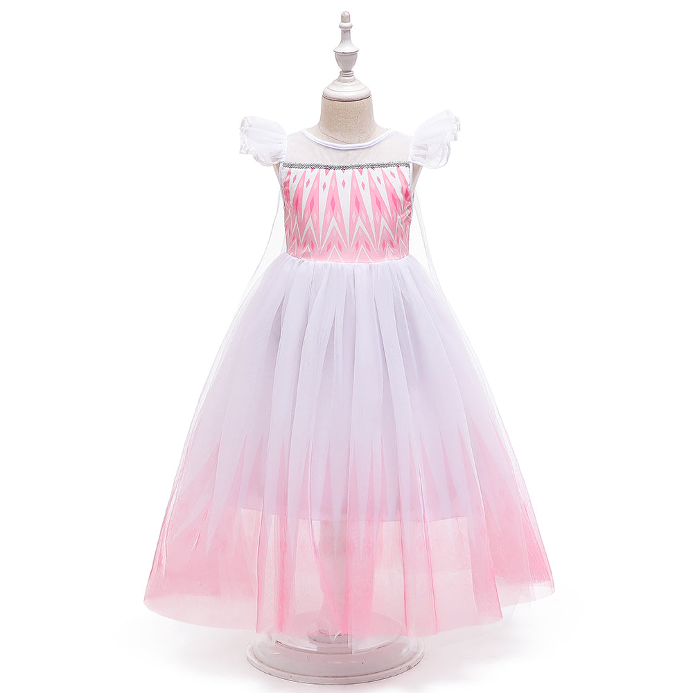 Frozen 2 Elsa Princess Girl Costume Dresses For Holiday Party