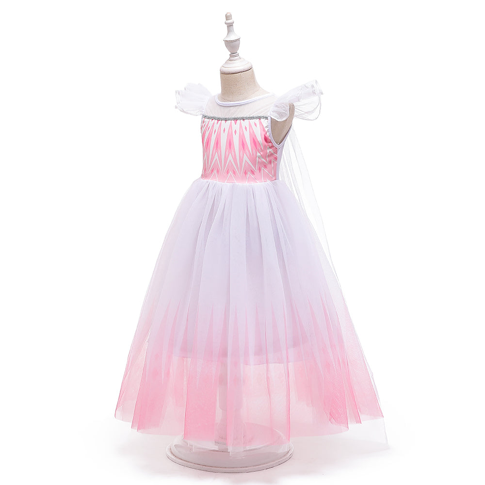 Frozen 2 Elsa Princess Girl Costume Dresses For Holiday Party