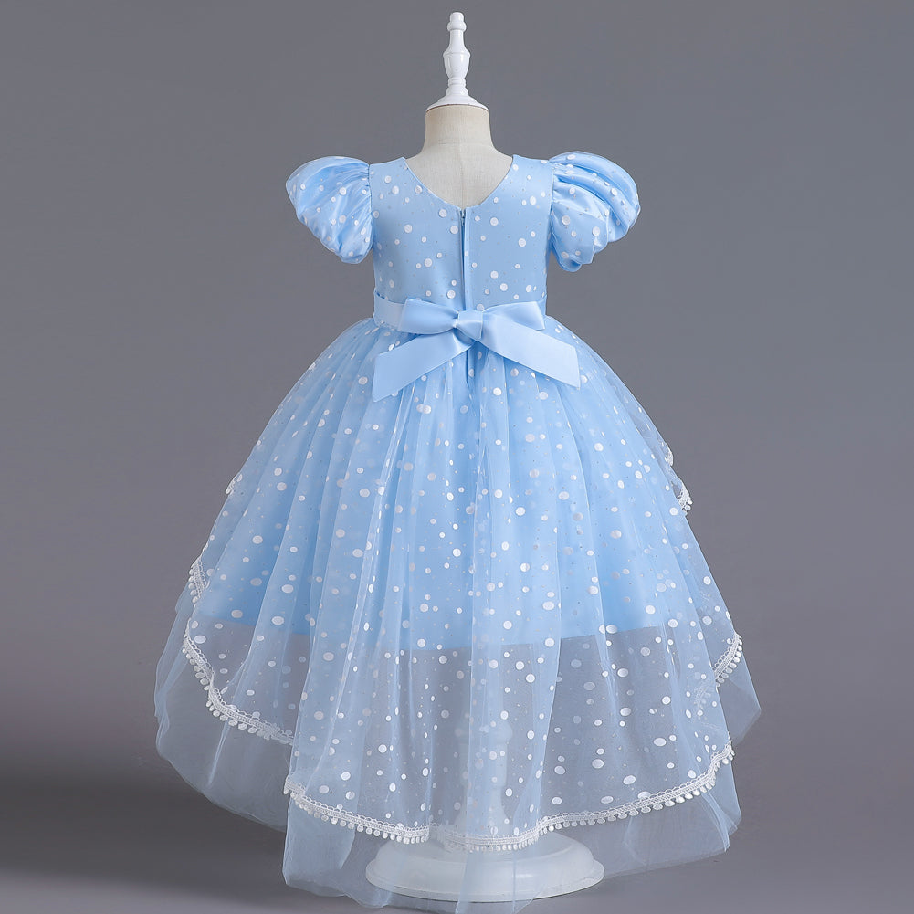 Flower Girl Dress  Birthday Princess Party Holiday Wedding Dresses Trailing
