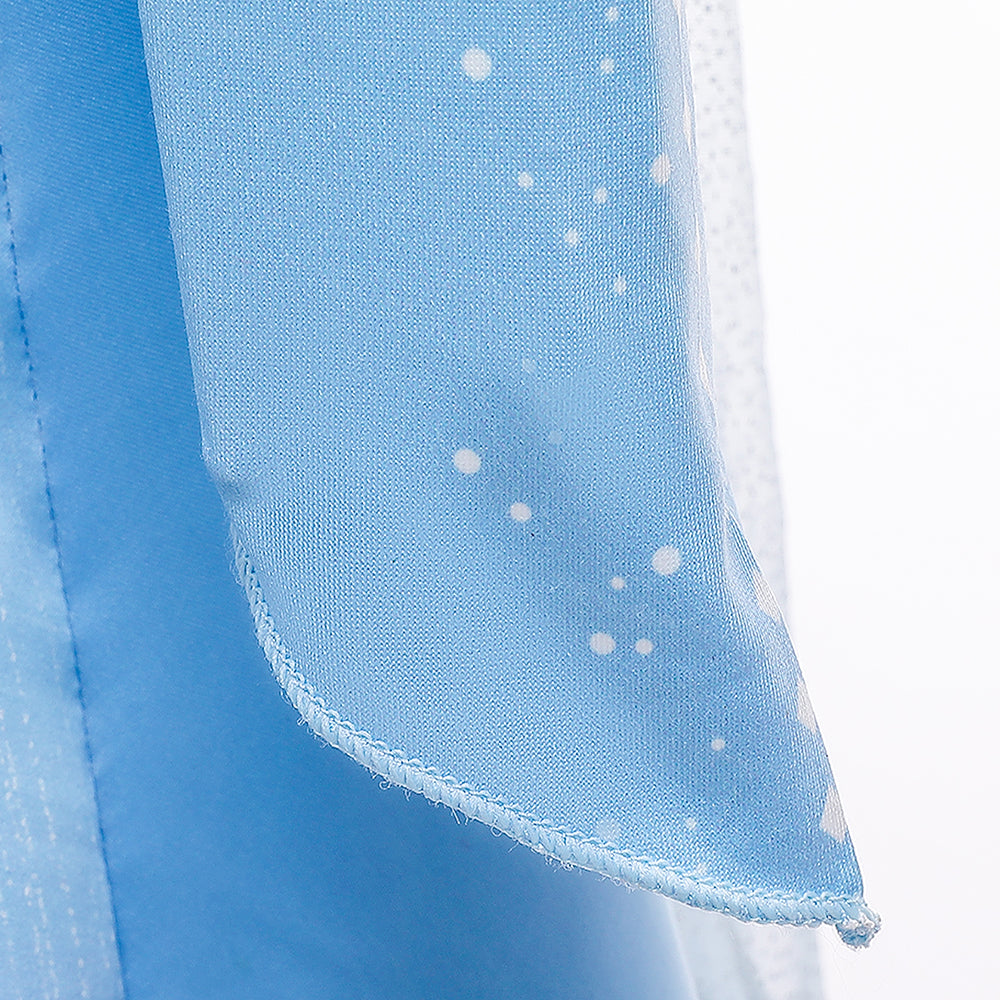 Frozen 2 Kids Girl Elsa Costume Coat Cloak Outfit For Party Holiday