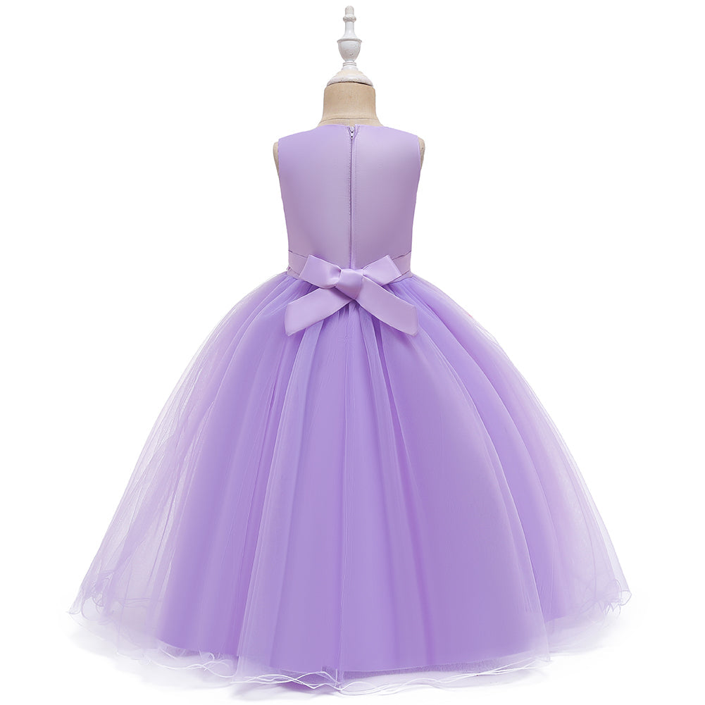 New Girls Full Length Ball Gown Dresses For Wedding Formal Holiday Party Bridesmaid