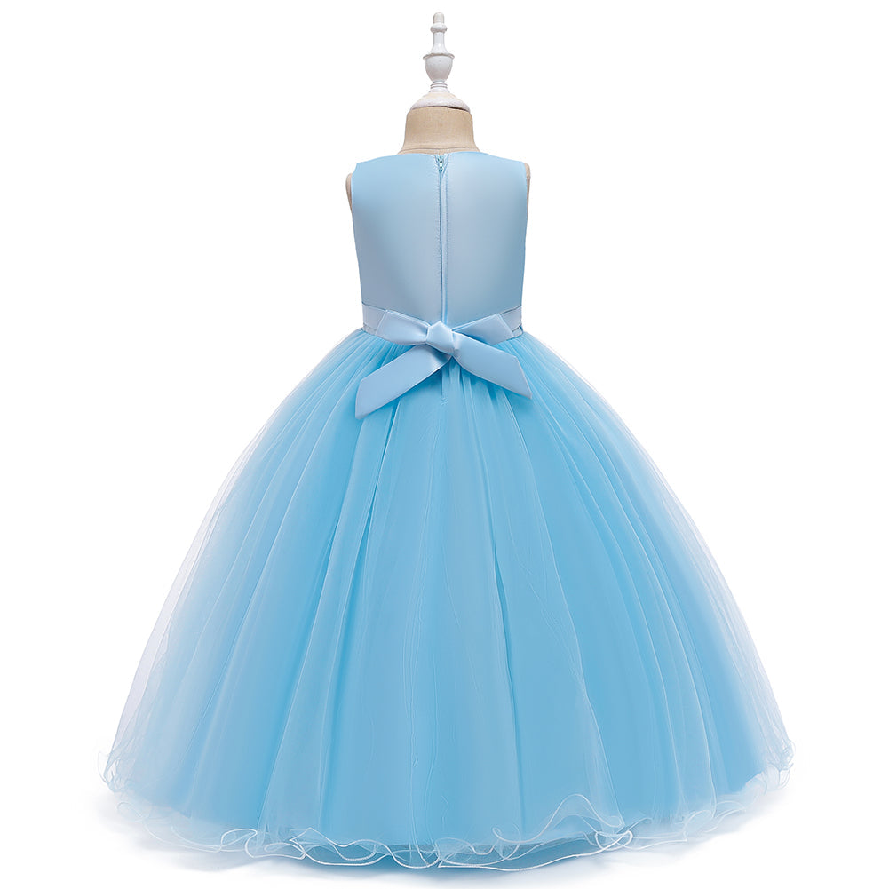 New Girls Full Length Ball Gown Dresses For Wedding Formal Holiday Party Bridesmaid