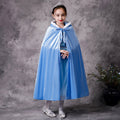 Frozen Princess Cloak Elsa costume Cape for Girl