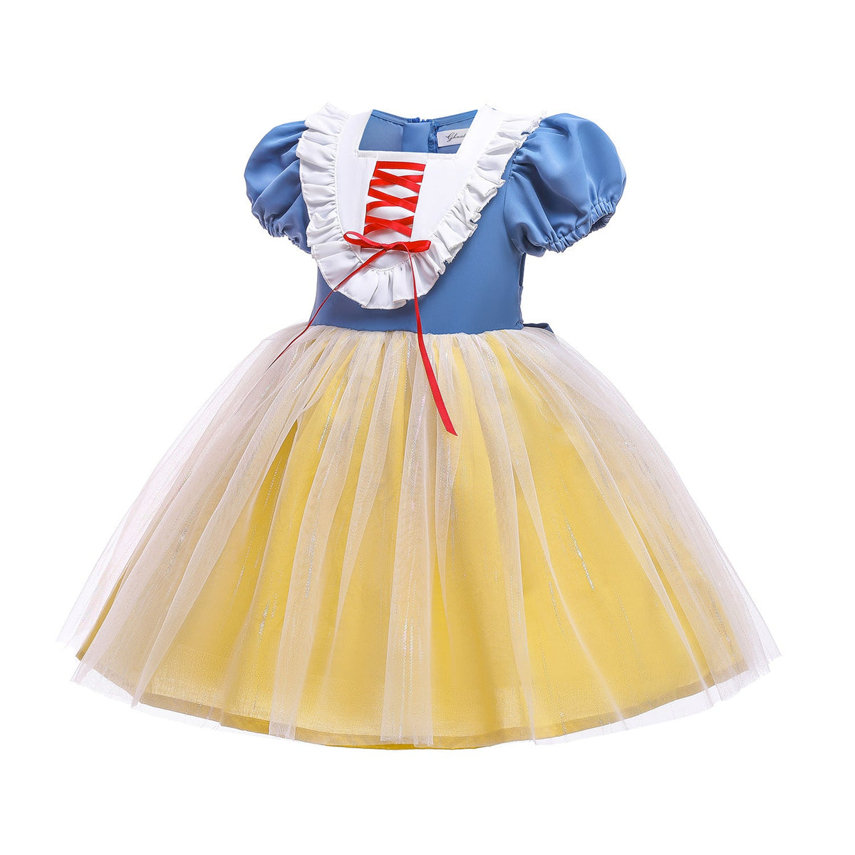 New Girl Costume Dresses Snow White Lace Up Princess Cosplay Party Holiday Birthday Wedding Fancy