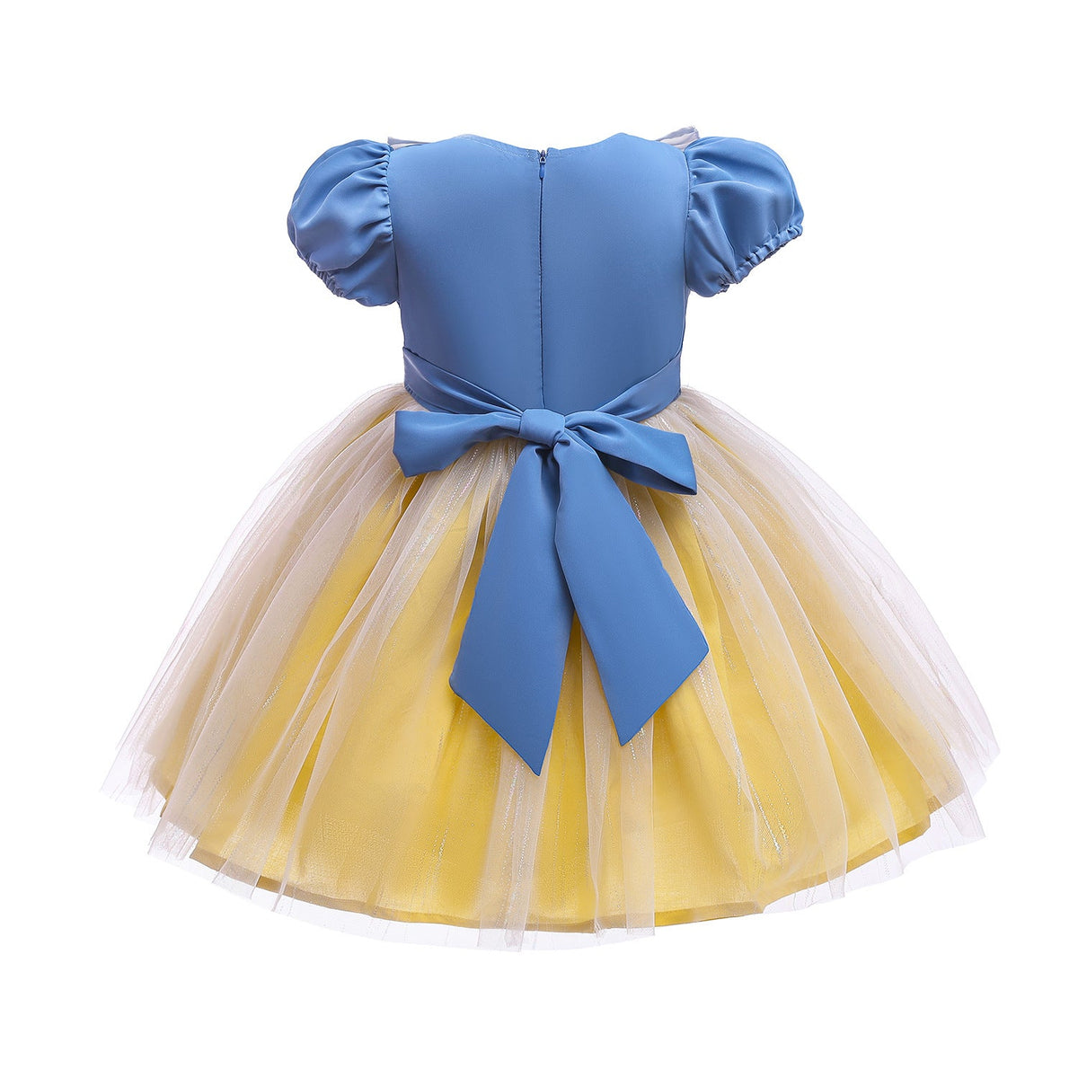 New Girl Costume Dresses Snow White Lace Up Princess Cosplay Party Holiday Birthday Wedding Fancy