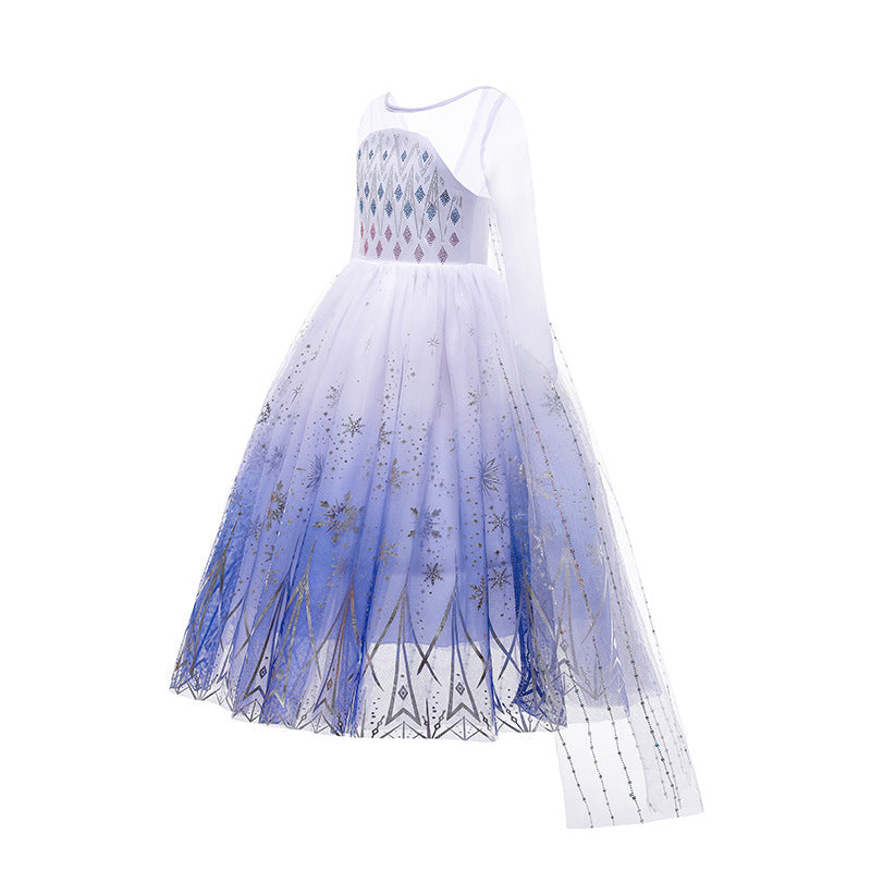 Frozen Princess Elsa Costume Toddler Dresses For Girls