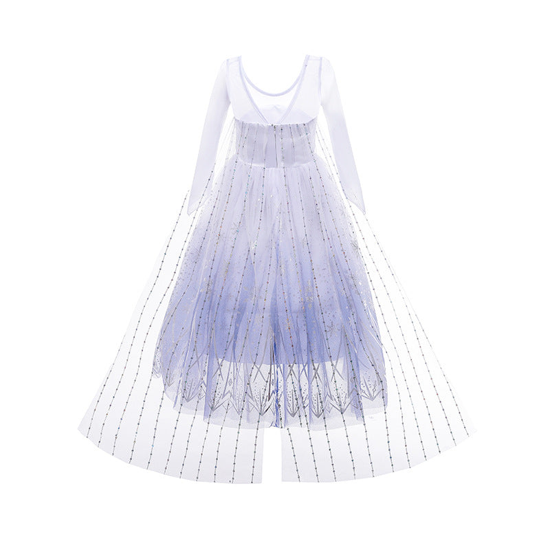 Frozen Princess Elsa Costume Toddler Dresses For Girls