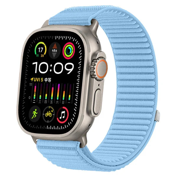 Mountain Pattern Nylon Loop Strap