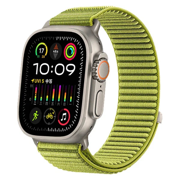 Mountain Pattern Nylon Loop Strap