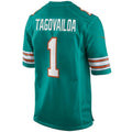 #1 Tua Tagovailoa Player M.Dolphins Green Game Football Jerseys