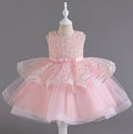 Flower Girl Dress Sequins Wedding Dress Princess Dress Birthday Costume Party Dress Holiday