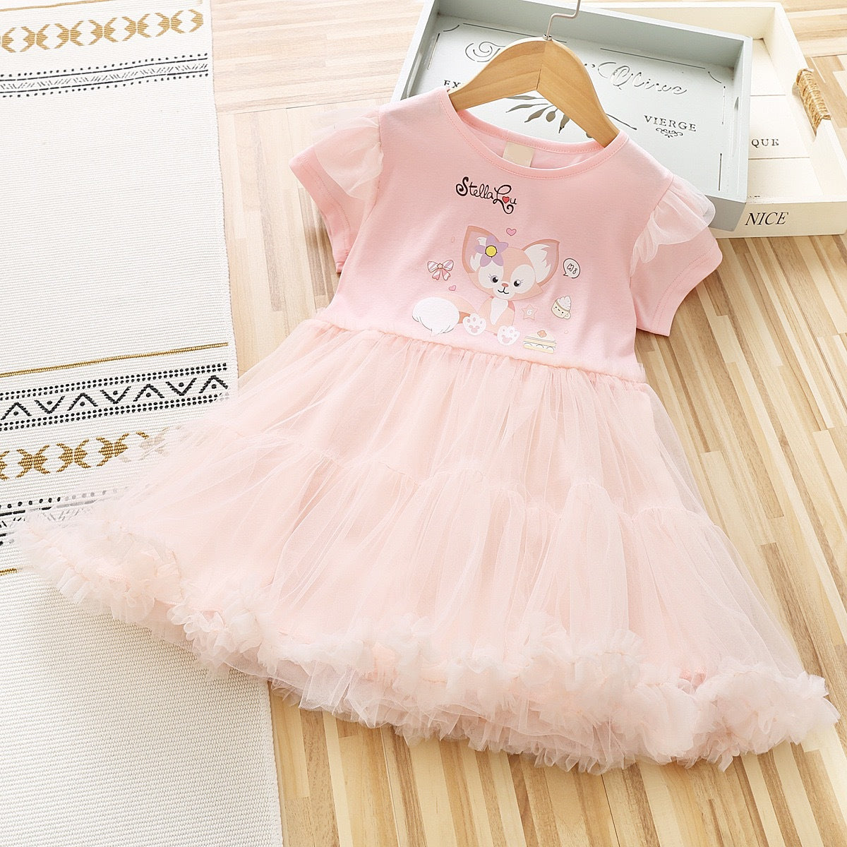 Lina Bell Dress New Girl Dress Lace Toddler Princess Costume For Casual Wear Holiday Birthday Party