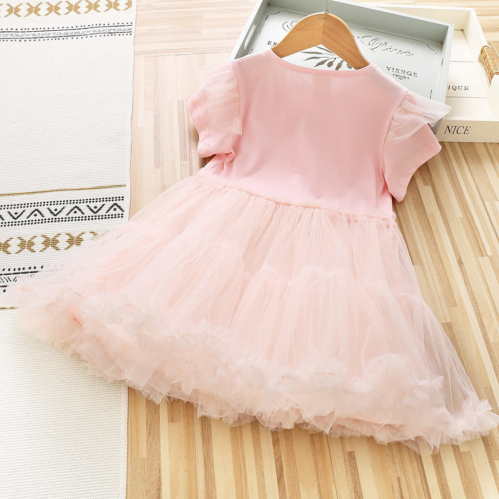 Lina Bell Dress New Girl Dress Lace Toddler Princess Costume For Casual Wear Holiday Birthday Party