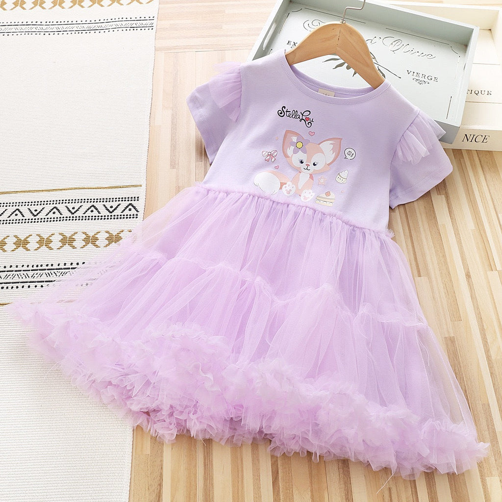 Lina Bell Dress New Girl Dress Lace Toddler Princess Costume For Casual Wear Holiday Birthday Party