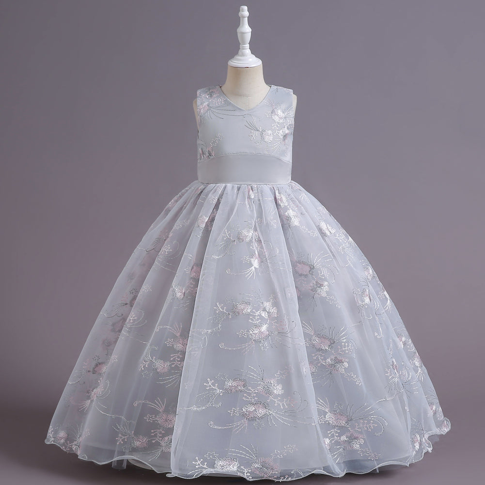 New Flower Girl Dress Princess Dress  Costume Party Holiday Wedding Birthday