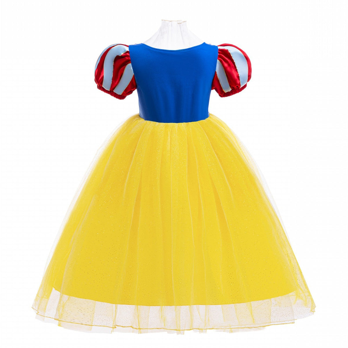 New Snow White Costume Princess Cape Girls Dresses With 8 pieces set