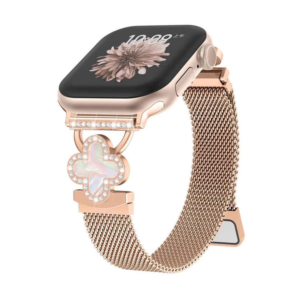 Slim-fit Milanese Clover strap For Women