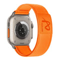 Leather Label Trail Loop Nylon Band
