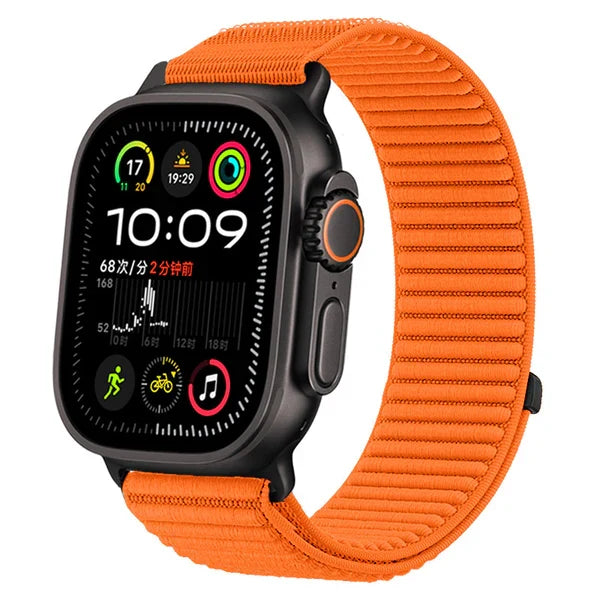 Mountain Pattern Nylon Loop Strap