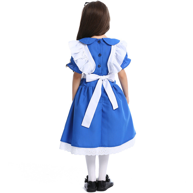 Alice Girl dress New Girl Costume Dress Cosplay Party Holiday Wedding Dress