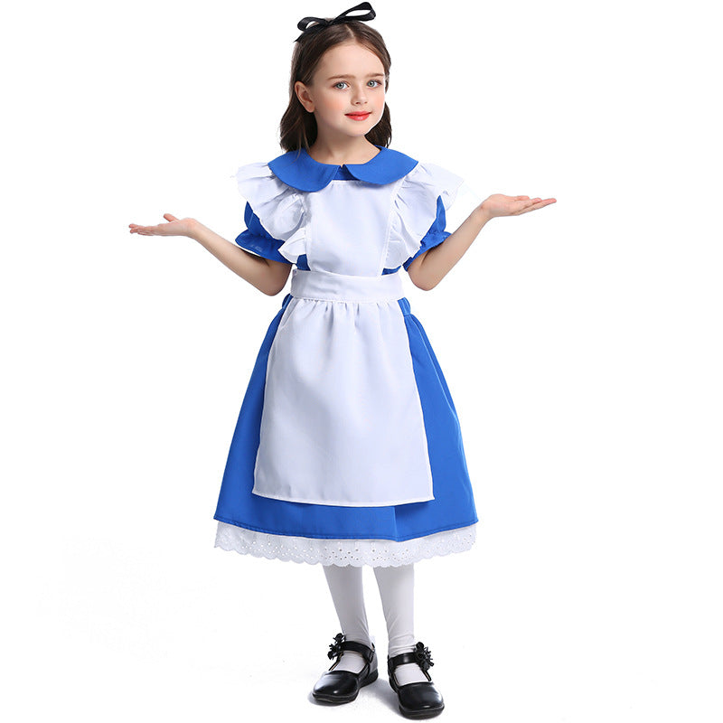 Alice Girl dress New Girl Costume Dress Cosplay Party Holiday Wedding Dress