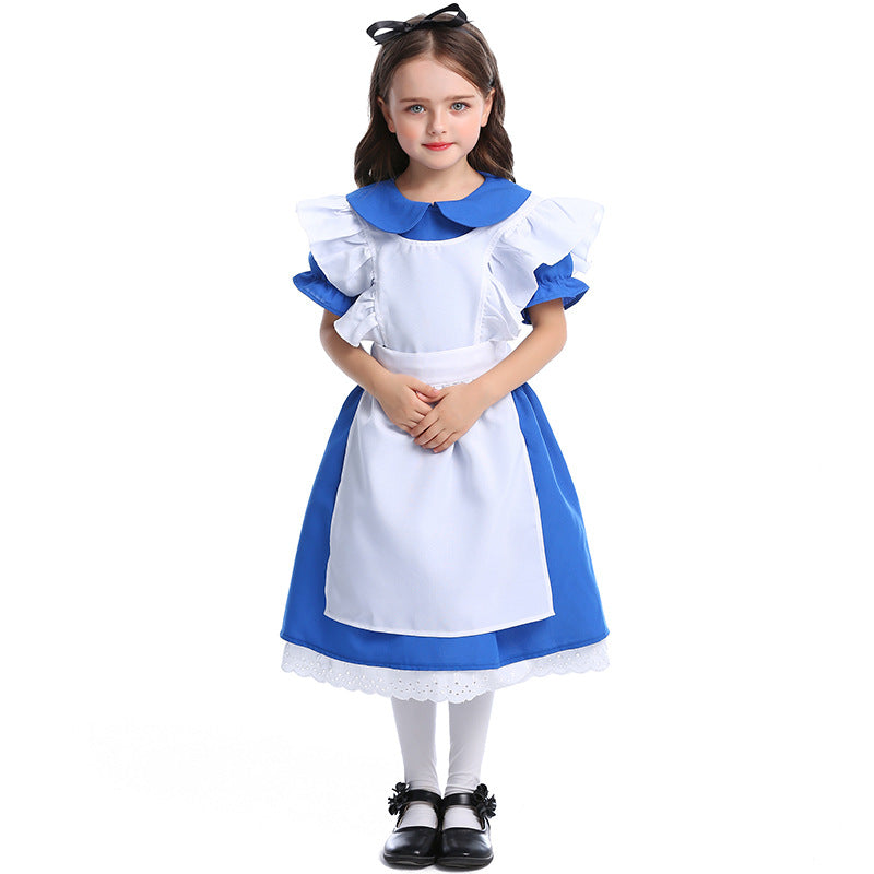 Alice Girl dress New Girl Costume Dress Cosplay Party Holiday Wedding Dress