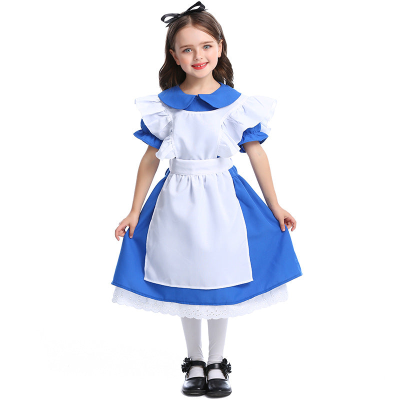Alice Girl dress New Girl Costume Dress Cosplay Party Holiday Wedding Dress