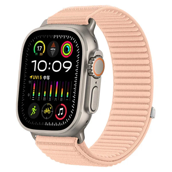 Mountain Pattern Nylon Loop Strap