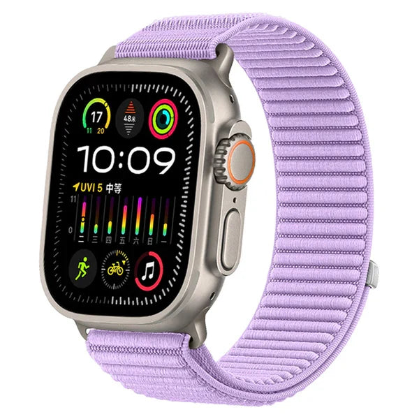 Mountain Pattern Nylon Loop Strap