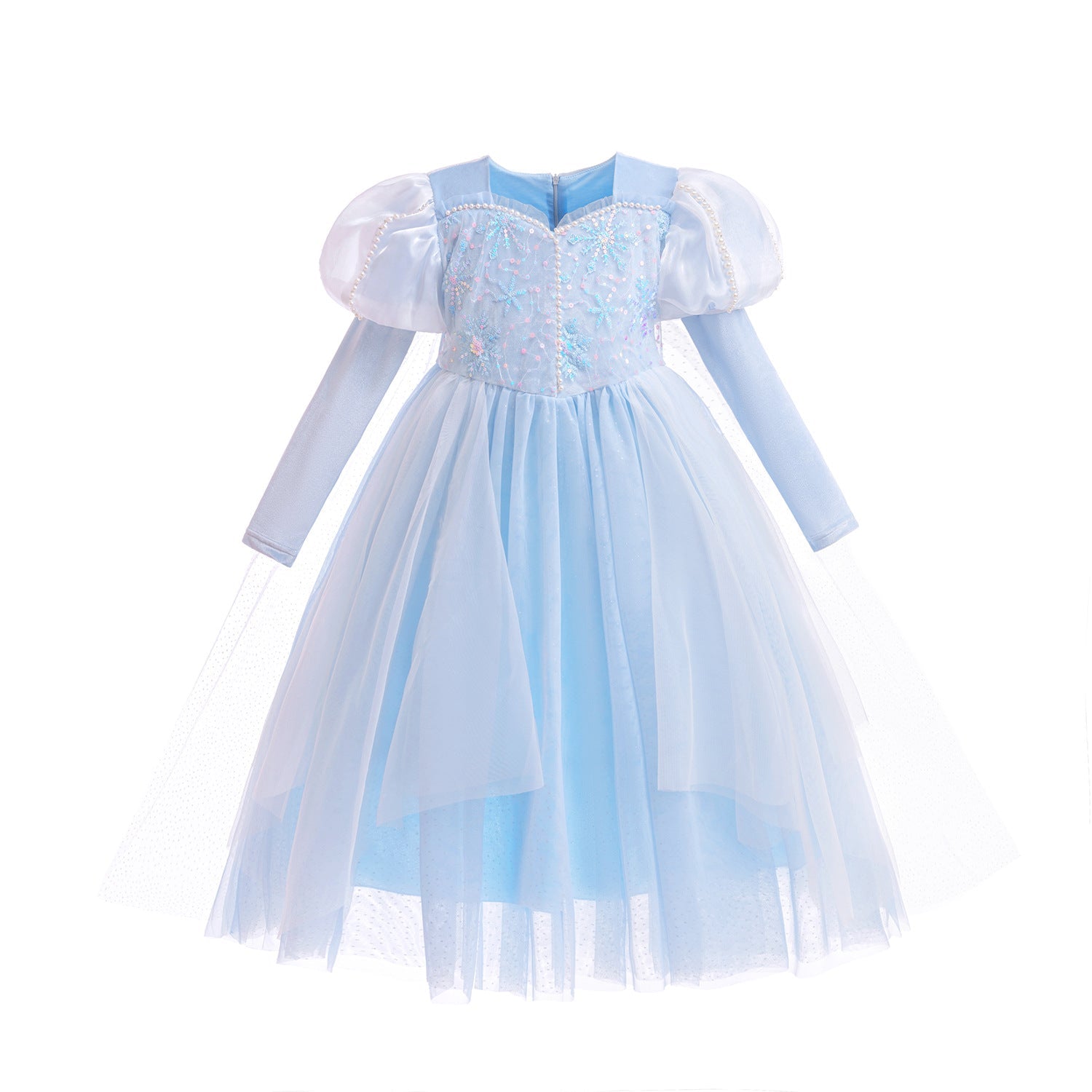 Frozen 2 Princess Elsa Girls Dress Costume Cosplay Party Holiday Halloween