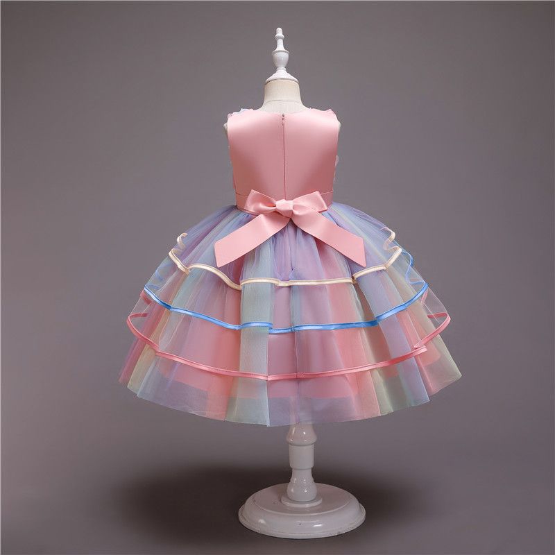 Flower Girl Dresses Princess Kids Formal Wedding Birthday Holiday  Pageant Party