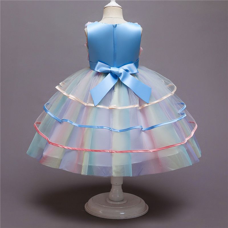 Flower Girl Dresses Princess Kids Formal Wedding Birthday Holiday  Pageant Party