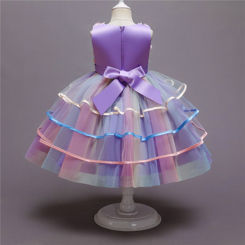 Flower Girl Dresses Princess Kids Formal Wedding Birthday Holiday  Pageant Party