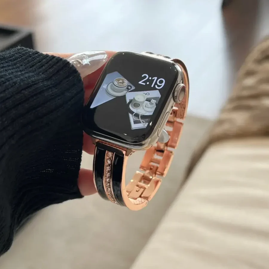 Chanel-Style Bracelet Apple Watch Band