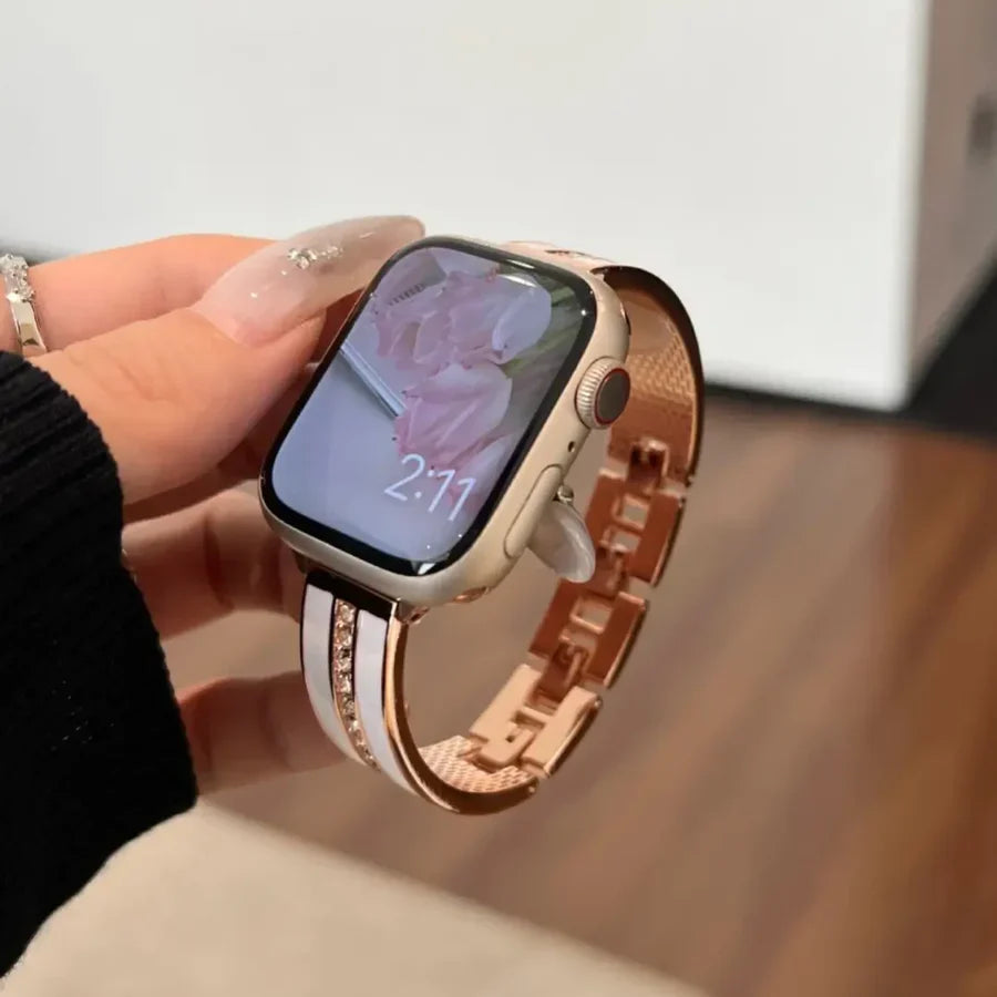 Chanel-Style Bracelet Apple Watch Band