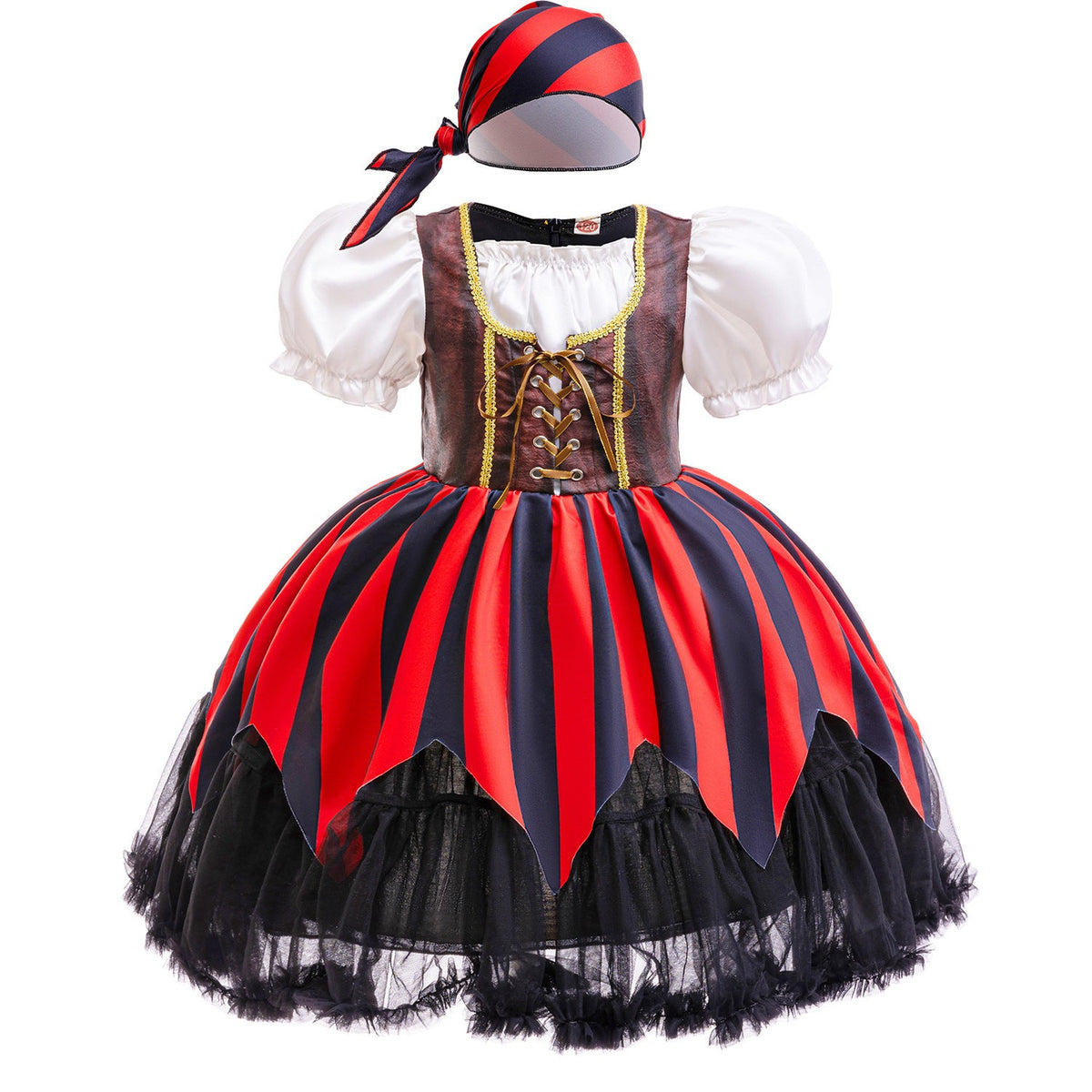 Pirates of the Caribbean Pirate Captain Jack Sparrow New Girl Costume Dress Cosplay Party Holiday