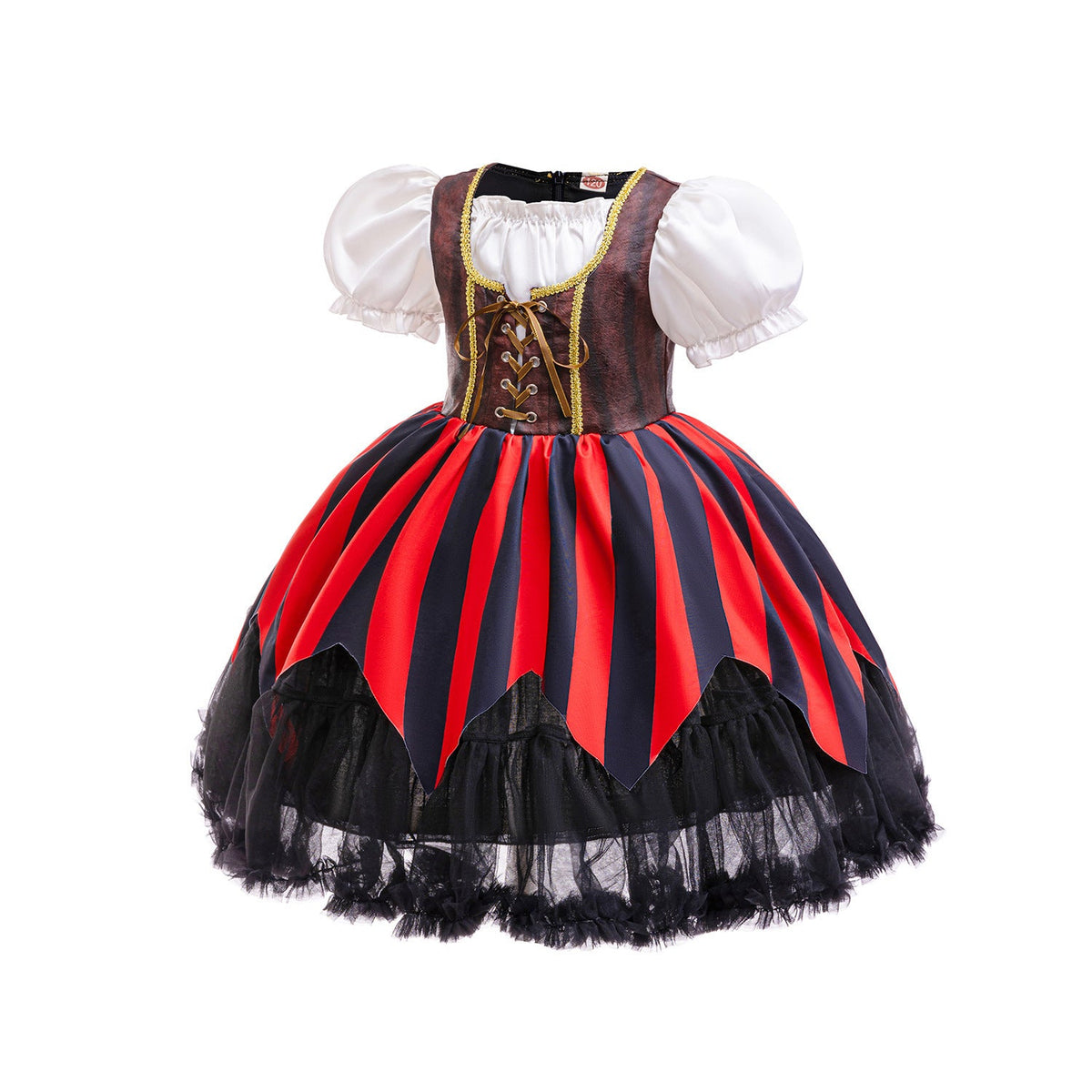 Pirates of the Caribbean Pirate Captain Jack Sparrow New Girl Costume Dress Cosplay Party Holiday