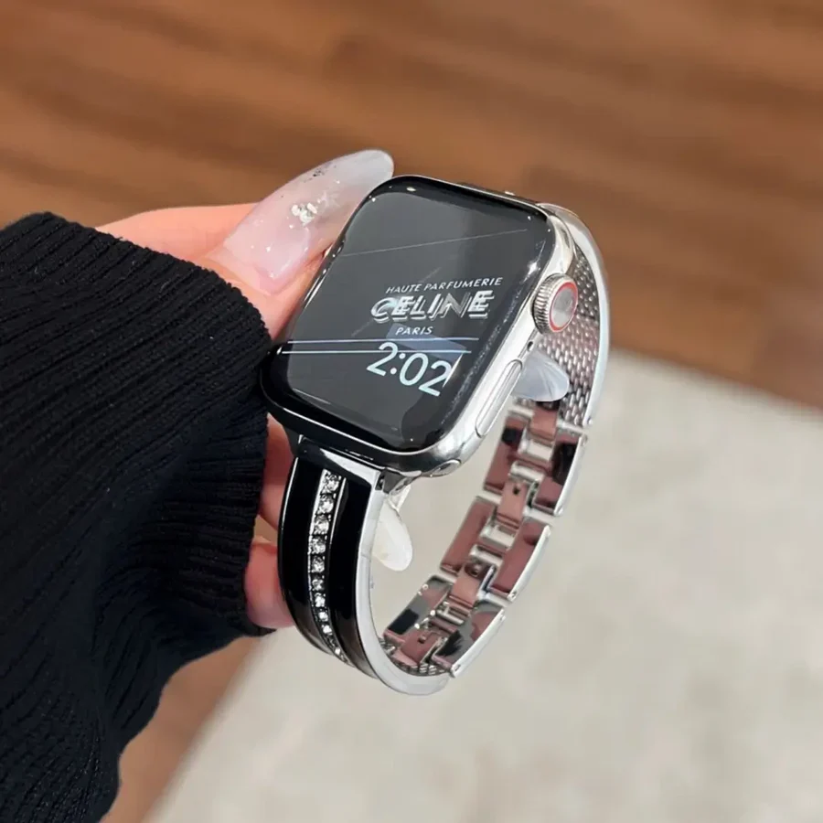 Chanel-Style Bracelet Apple Watch Band