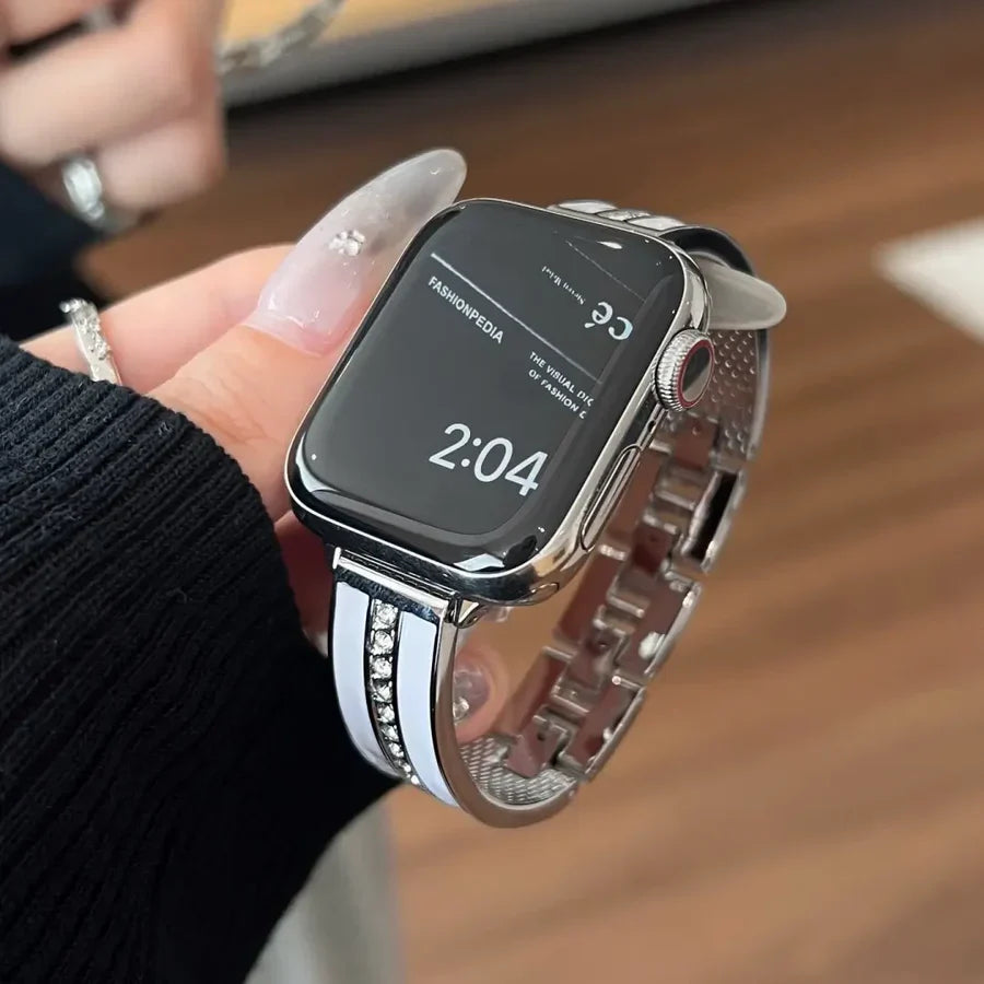 Chanel-Style Bracelet Apple Watch Band