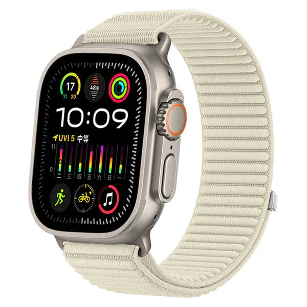 Mountain Pattern Nylon Loop Strap