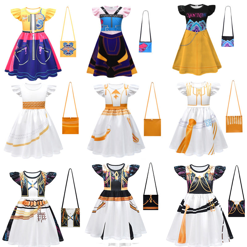KPop Devil Hunter Rumi Zoey Cosplay Party Costume Set