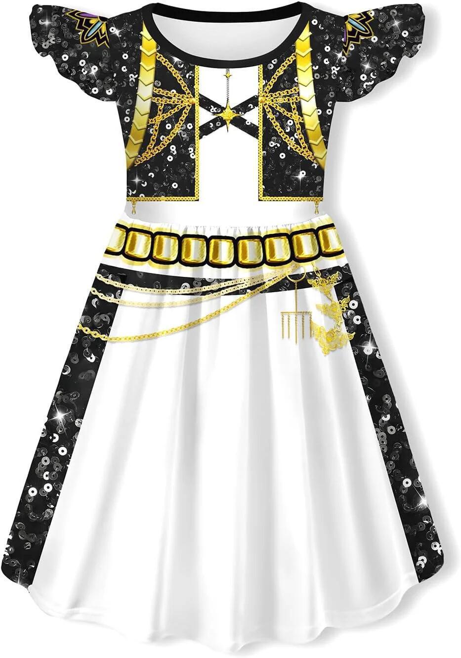 KPop Devil Hunter Rumi Zoey Cosplay Party Costume Set Short-sleeved Shirt