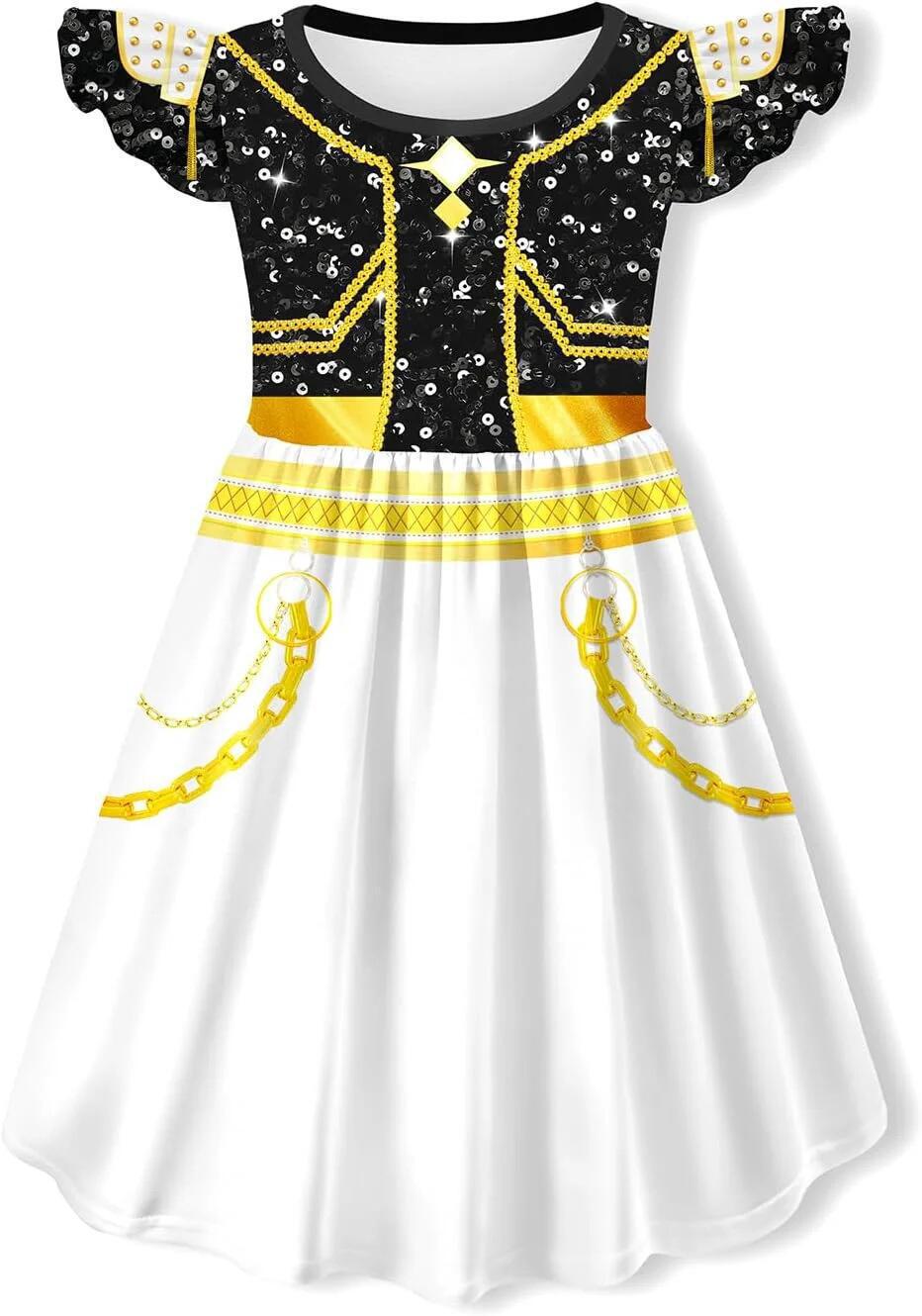 KPop Devil Hunter Rumi Zoey Cosplay Party Costume Set Short-sleeved Shirt