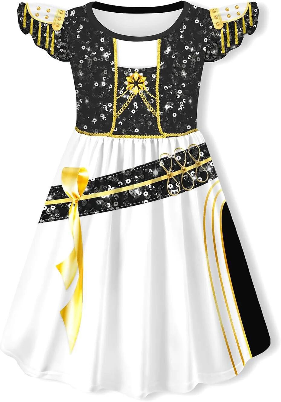 KPop Devil Hunter Rumi Zoey Cosplay Party Costume Set Short-sleeved Shirt