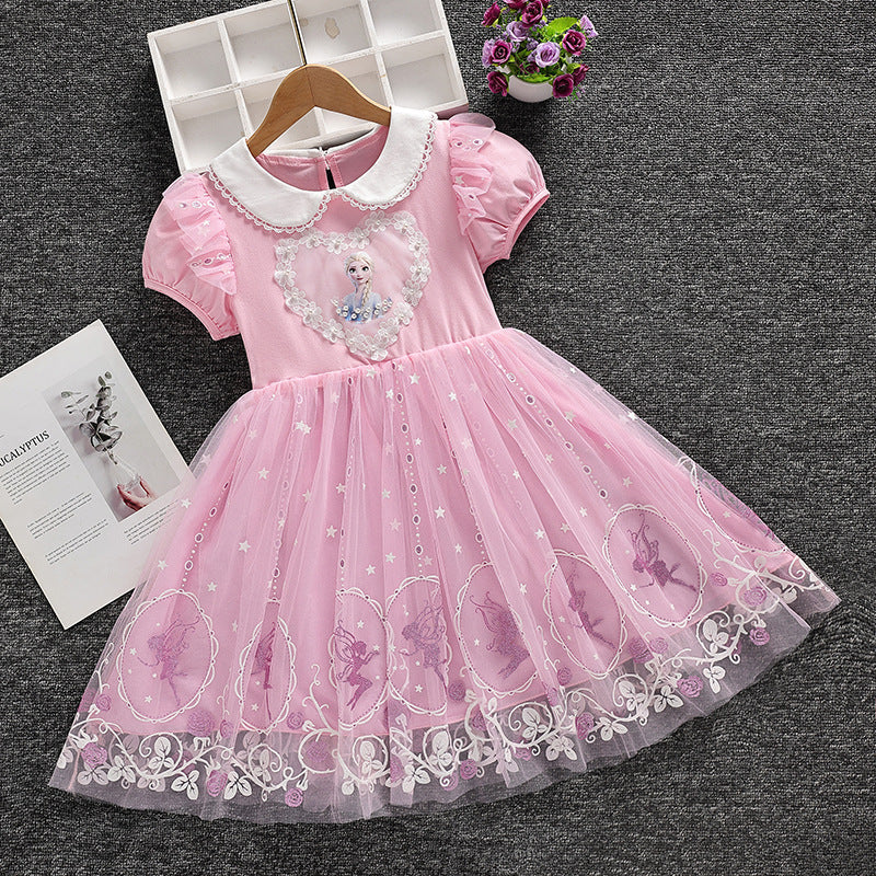 Elsa New Girl Dress Toddler Princess Costume For Casual Wear Party Holiday Birthday