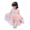 New Girl Dress Elsa Lace Puff Party Toddler Princess Costume For Casual Wear Holiday Birthday