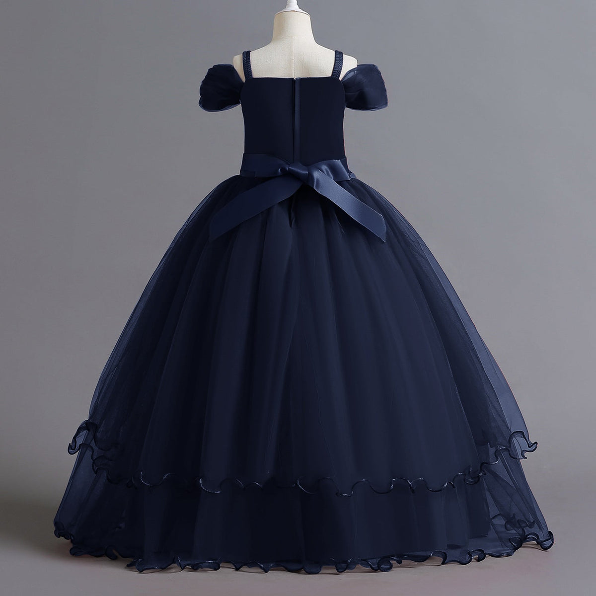 Wednesday Addams Inspired Cosplay Wedding Costume Dresses For Girls
